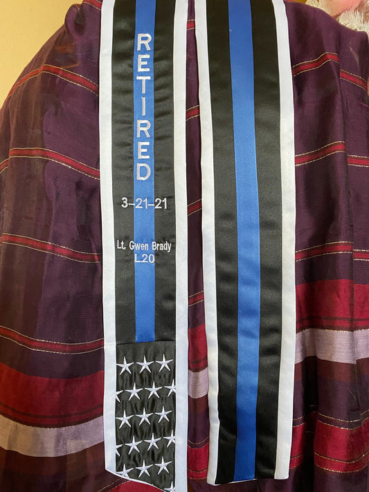 Thin Blue Line Stole