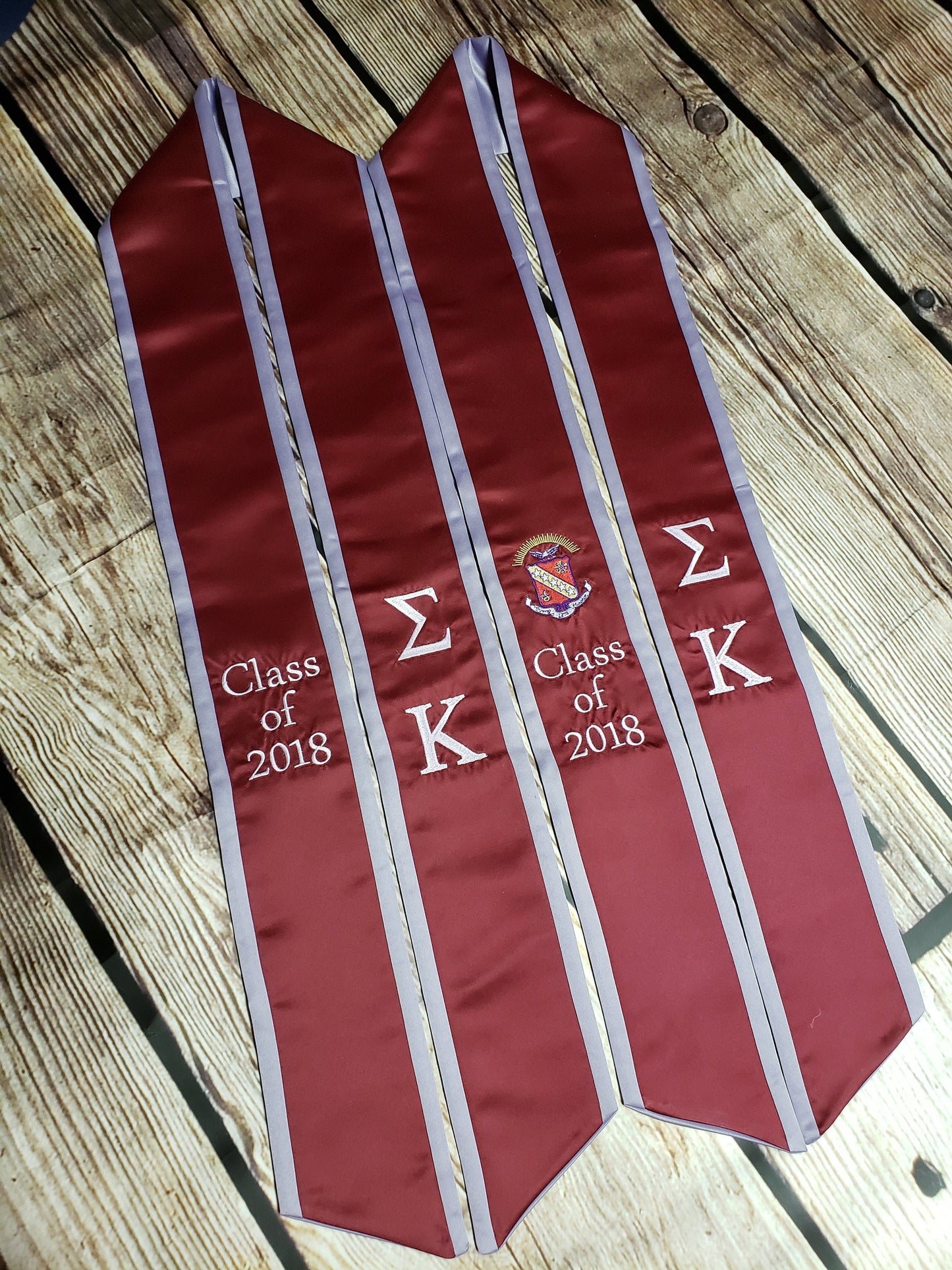 Sigma Kappa Graduation Stoles