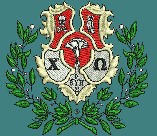 Chi Omega Graduation Stole