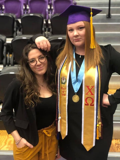 Chi Omega Graduation Stole