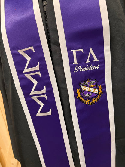 Sigma Sigma Sigma Graduation Stole