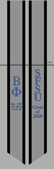 Beta Phi Graduation Stoles