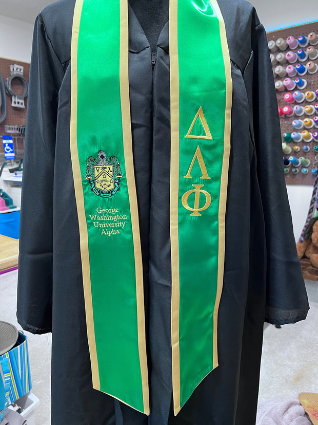 Delta Lambda Phi Graduation Stole