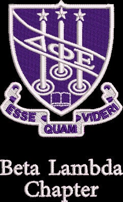 Delta Phi Epsilon Graduation Stoles