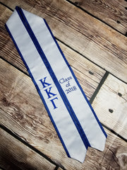 Kappa Kappa Gamma graduation stoles