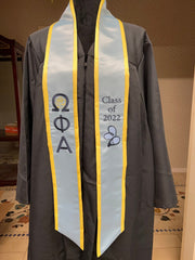 Omega Phi Alpha Graduation Stoles