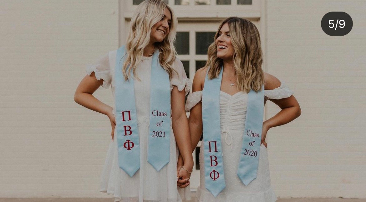 Pi Beta Phi Graduation Stoles