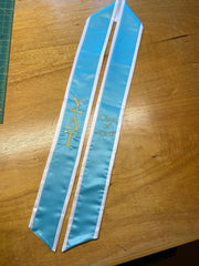 Beta Theta Pi graduation stoles