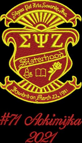 Sigma Psi Zeta Graduation Stoles