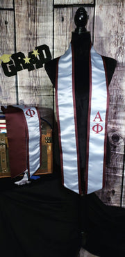 Alpha Phi Graduation Stoles