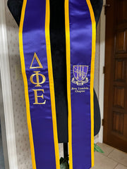 Delta Phi Epsilon Graduation Stoles