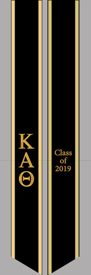 Kappa Alpha Theta graduation stole