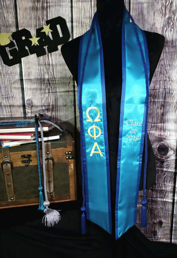 Omega Phi Alpha Graduation Stoles