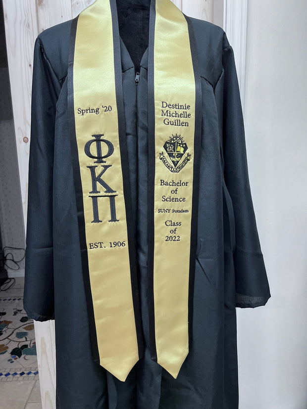 Phi Kappa Psi graduation stoles