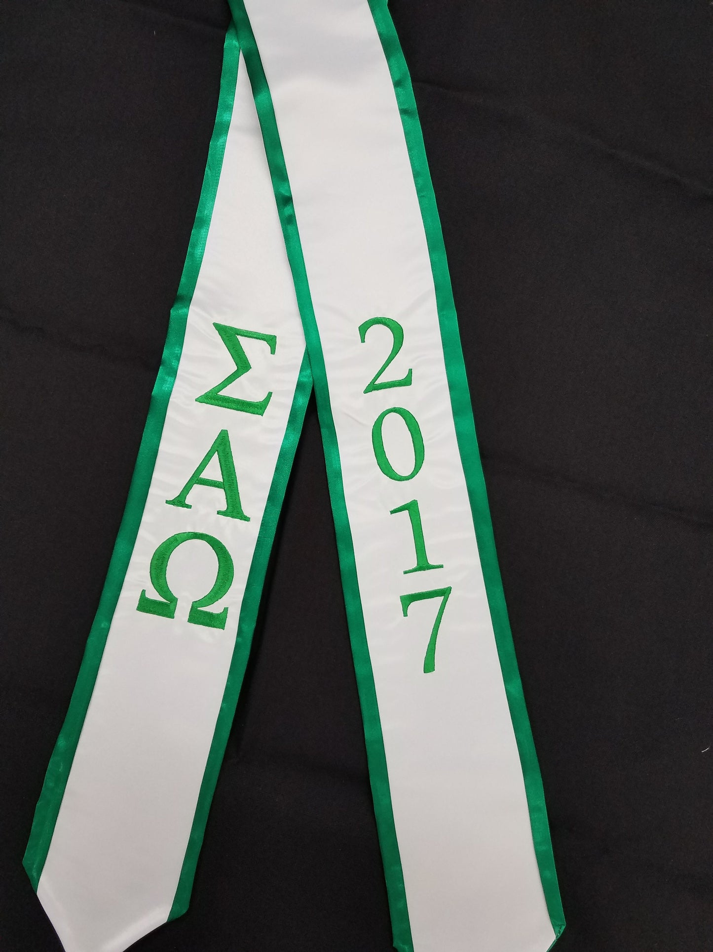 Sigma Alpha Omega Graduation Stoles