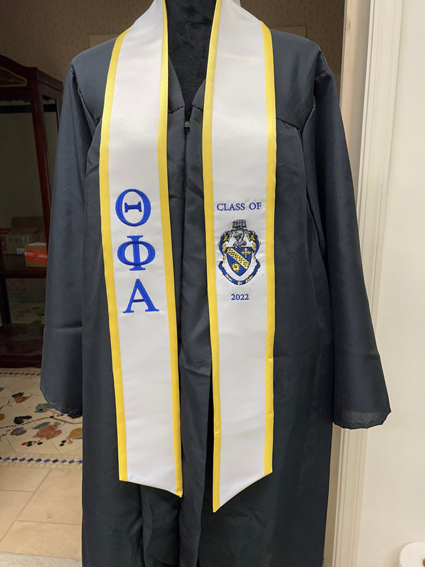 Theta Phi Alpha graduation stoles