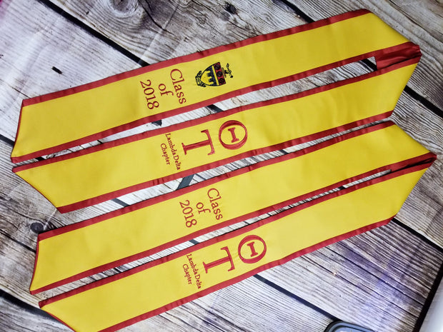 Theta Tau Graduation Stoles