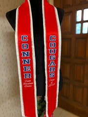 Applique / Rhinestone Graduation Stole