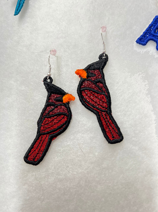 Bird Lace Earrings
