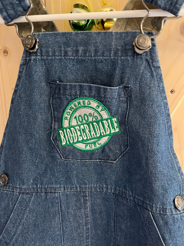 Custom Toddler Overalls with Birth License Plate