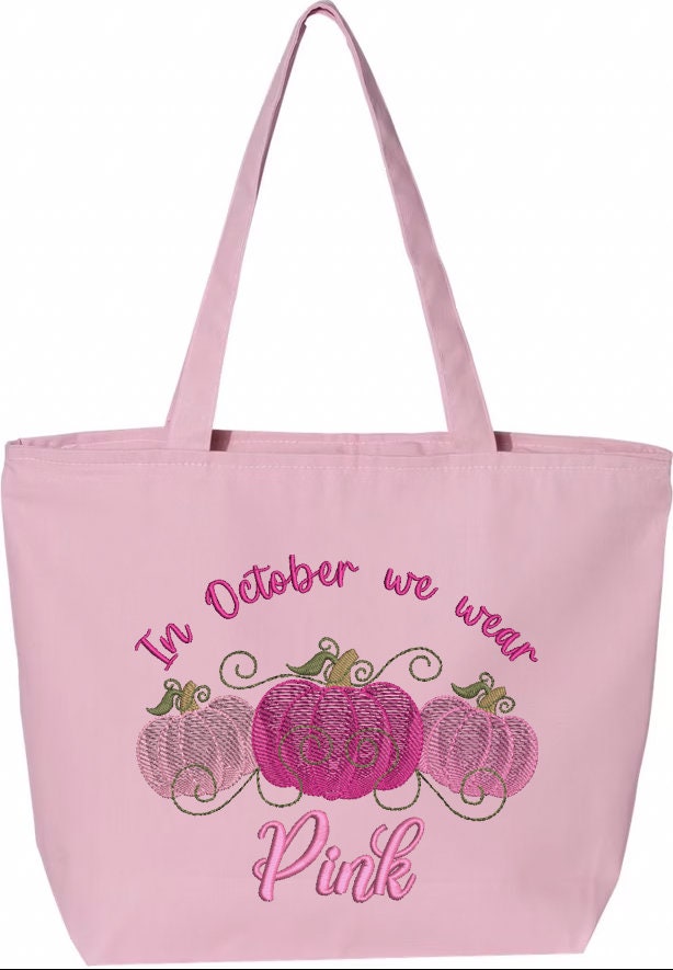 Large Zipper Tote Bag