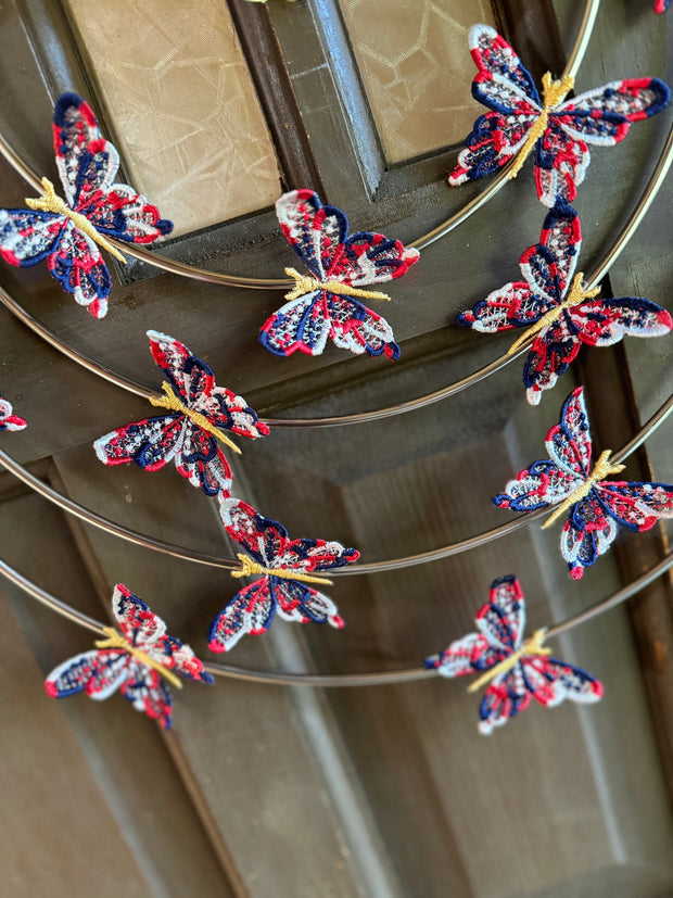 Patriotic Butterfly Sun Catcher