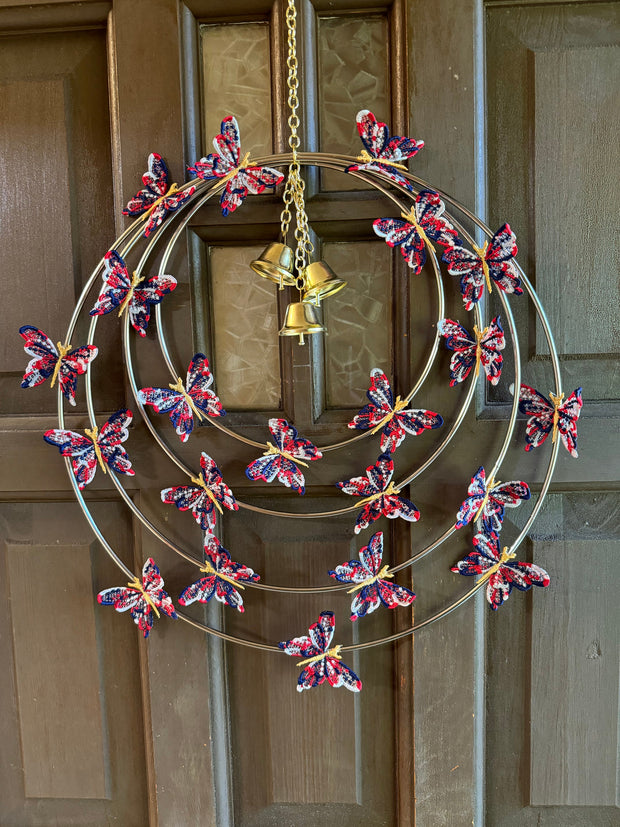 Patriotic Butterfly Sun Catcher