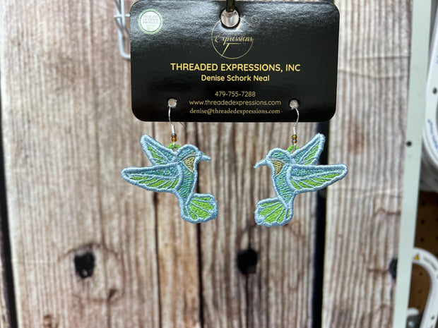Bird Lace Earrings