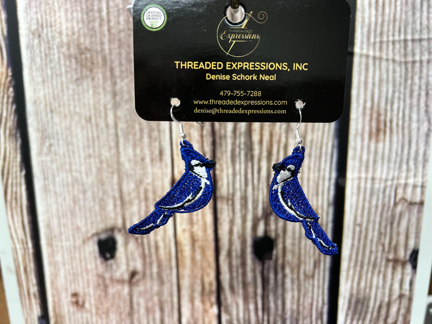 Bird Lace Earrings
