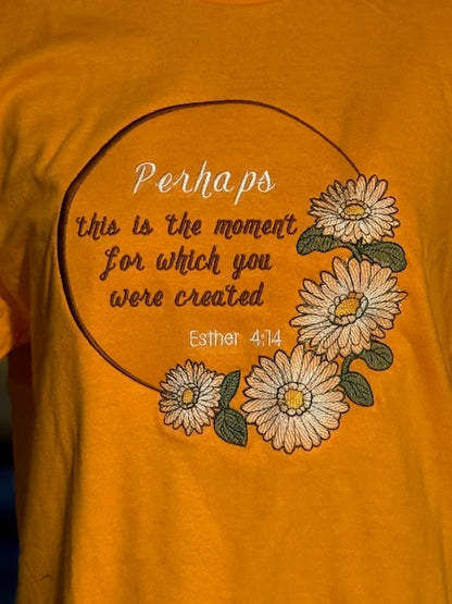 Esther 4:14 "This is the Moment" Christian Shirt